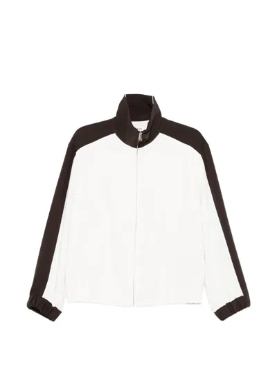 P.a.r.o.s.h Contrast-panel Jacket In Black