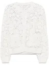 P.a.r.o.s.h Copper Cardigan In White