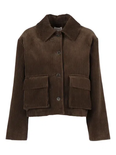 P.A.R.O.S.H CORDUROY POCKET JACKET