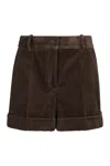 P.a.r.o.s.h . Corduroy Shorts In Brown