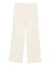 P.a.r.o.s.h Corduroy Straight-leg Trousers In Neutral