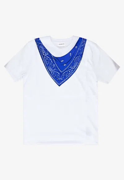 P.a.r.o.s.h Cote Printed Bandana T-shirt In Multi