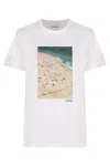 P.a.r.o.s.h Givenchy Cotton Crew-neck T-shirt In White