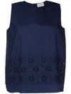 P.a.r.o.s.h Parosh Cotton Embroidered Top