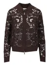 P.a.r.o.s.h Handcrafted Bomber Jacket In Testa Di Moro
