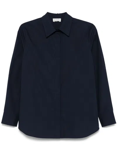P.a.r.o.s.h Miu Miu Cotton Shirt In Gray