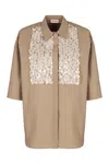 P.a.r.o.s.h . Cotton Shirt In Beige
