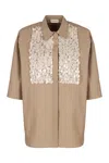 P.a.r.o.s.h . Cotton Shirt In Beige