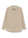 P.a.r.o.s.h Parosh Cotton Shirt In Brown