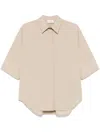P.a.r.o.s.h Cotton Shirt In Neutrals