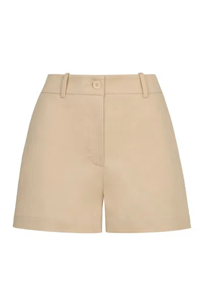 P.a.r.o.s.h . Cotton Shorts In Neutral