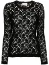 P.a.r.o.s.h Ciak Cotton Blouse In Black