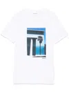 P.a.r.o.s.h Cowall T-shirt In White