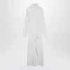 P.a.r.o.s.h . Cream-coloured Turtleneck Dress In Wool Blend
