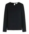 P.a.r.o.s.h Crew Neck Blouse In Black