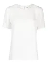 P.a.r.o.s.h Parosh Silk Blouse In White