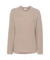 P.a.r.o.s.h Parosh Light Beige Cashmere Sweater In Beige