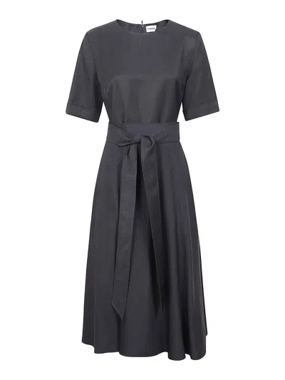 P.a.r.o.s.h Crew-neck Dress In Navy