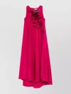 P.a.r.o.s.h Maxi Dress With Cascading Ruffle Detail