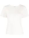 P.a.r.o.s.h Crew-neck Knitted Top In White