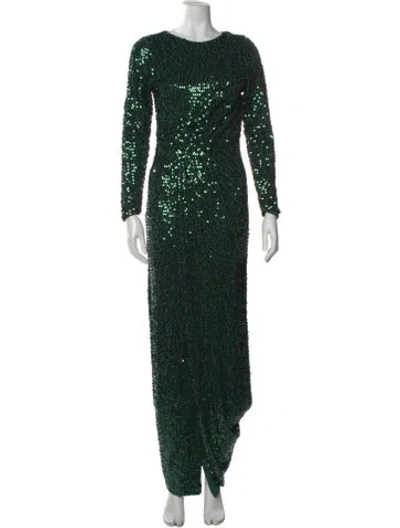 Pre-owned P.a.r.o.s.h Crew Neck Long Dress
