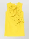 P.a.r.o.s.h Mini Dress With Ruffle Detail And Pockets