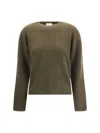P.a.r.o.s.h P. A.r. O.s. H. Crew Neck Sweater In Brown