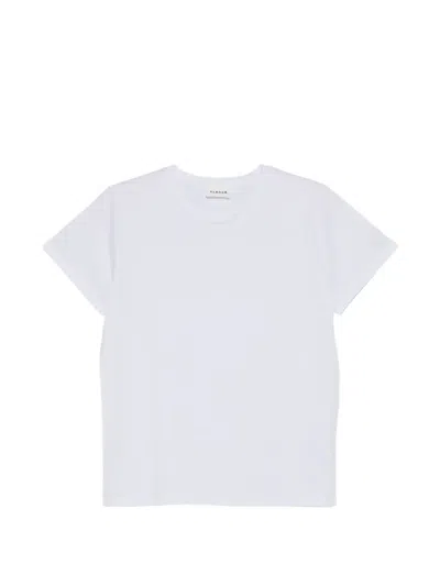P.a.r.o.s.h Crew-neck T-shirt In White