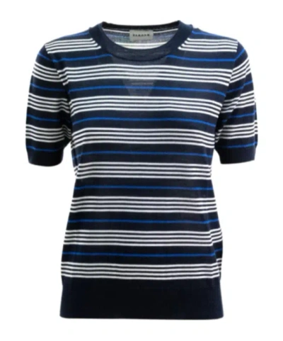 P.a.r.o.s.h Crew Neck T-shirt In Blue