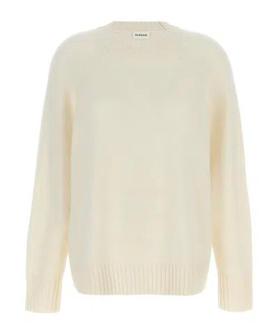P.a.r.o.s.h . Crewneck Long-sleeve Sweater In Neutral
