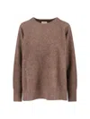 P.a.r.o.s.h Long-sleeved Sweater In Brown