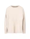 P.a.r.o.s.h Crewneck Sweater In Neutral