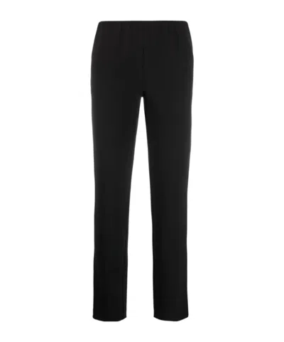 P.a.r.o.s.h Cropped Elasticated Leggings In Black