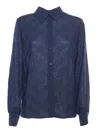 P.a.r.o.s.h Crystal Shirt In Blue