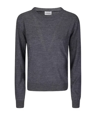 P.a.r.o.s.h Crystal-embellished Sweater In Grey