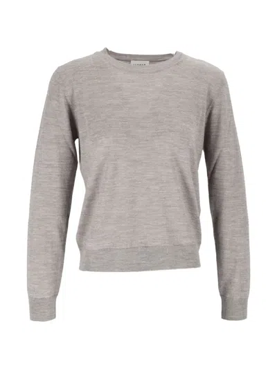 P.a.r.o.s.h Crystal-embellished Wool Sweater In Gray