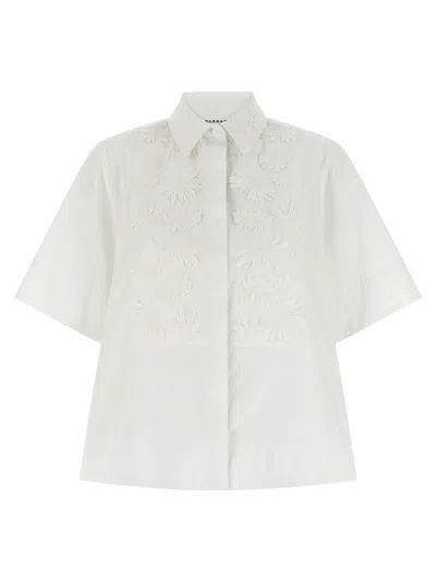 P.a.r.o.s.h Cubo26 Shirt And Blouse White In Neutral