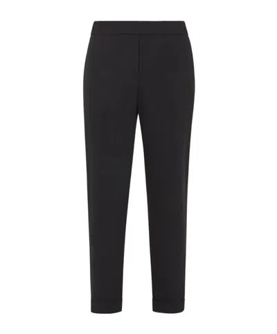 P.a.r.o.s.h Cuffed-hem Trousers In Blue