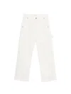 P.a.r.o.s.h Cuoricini Five-pocket Jeans In White