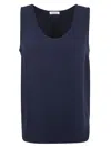 P.a.r.o.s.h Sleeveless Blouse In Blue