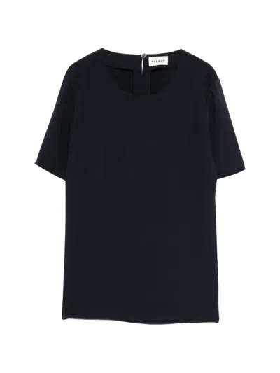P.a.r.o.s.h Cut-out Blouse In Blue