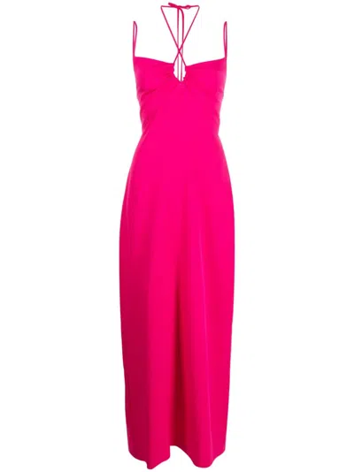 P.a.r.o.s.h Cut-out Dress In Pink