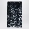 P.a.r.o.s.h . Dark Midi Skirt With Micro Sequins
