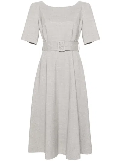 P.a.r.o.s.h . Dart-detail Dress In Grey