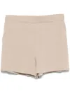 P.a.r.o.s.h Dart-detail Shorts In Neutrals