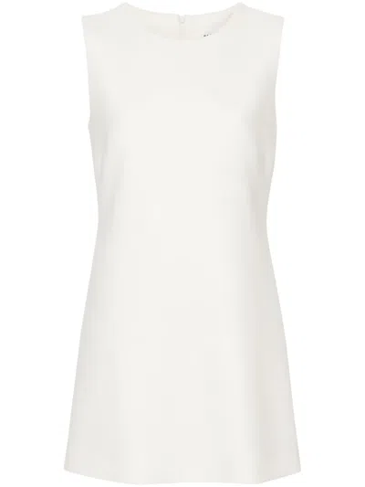 P.a.r.o.s.h Dart-detail Sleeveless Dress In White