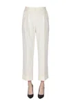 P.a.r.o.s.h Darts Chino Trousers In White
