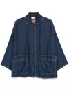 P.a.r.o.s.h Denim Jacket In Blue
