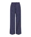P.a.r.o.s.h Polka Dot-pattern Pants In Blue