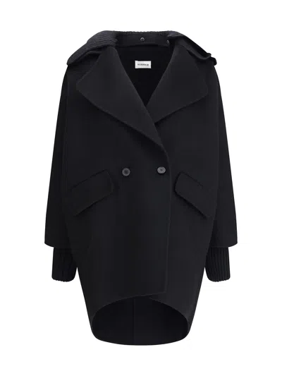 P.A.R.O.S.H DOUBLE-BREASTED BEIGE COAT